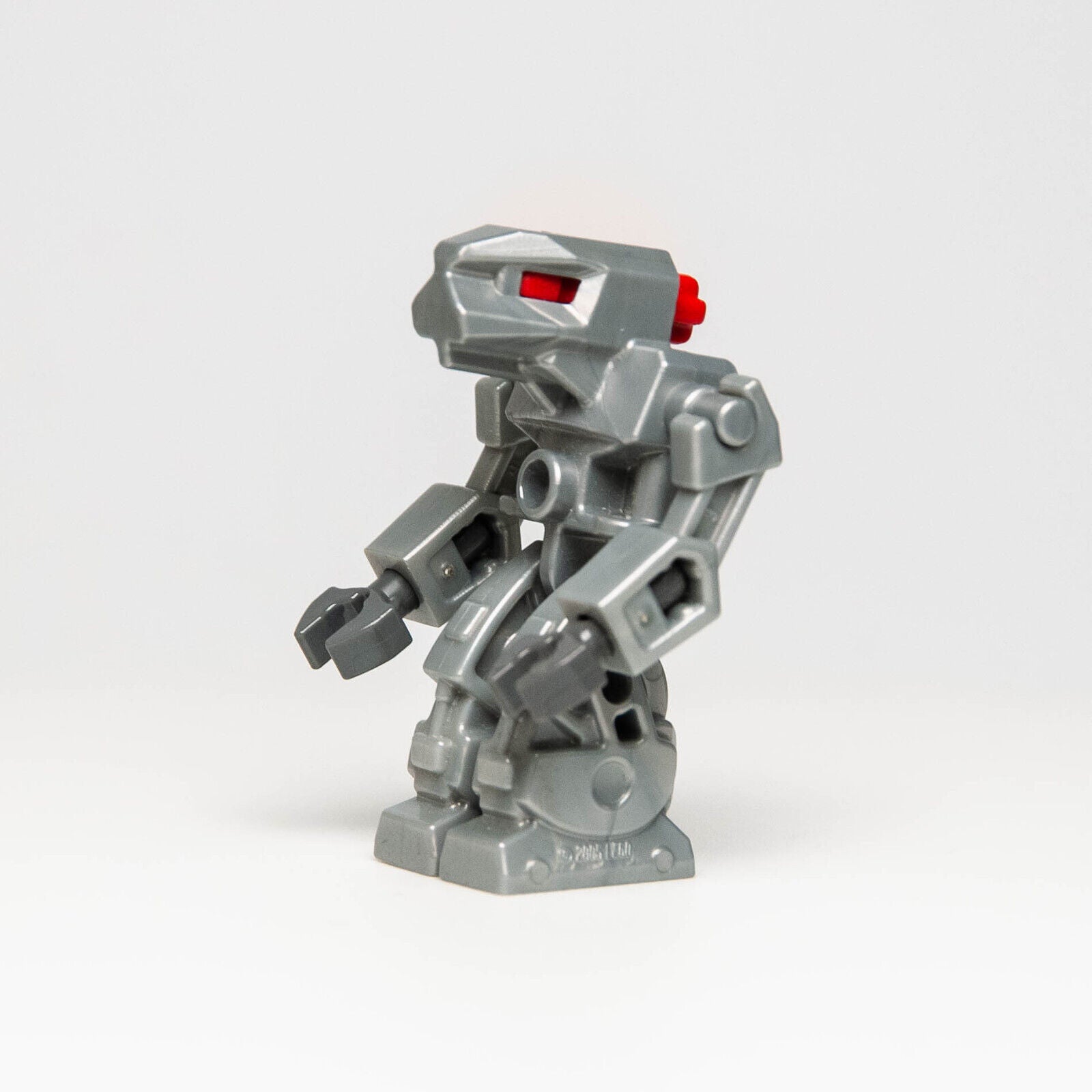 LEGO Minifigure Exo Force Devastator - Pearl Light Gray, Red Eyes (exf015) - StudBee